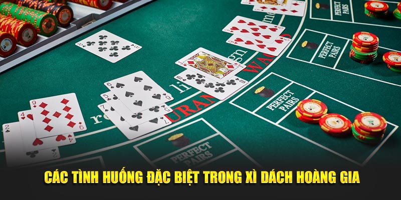 Các tình huống đặc biệt trong Xì Dách Hoàng Gia BET88