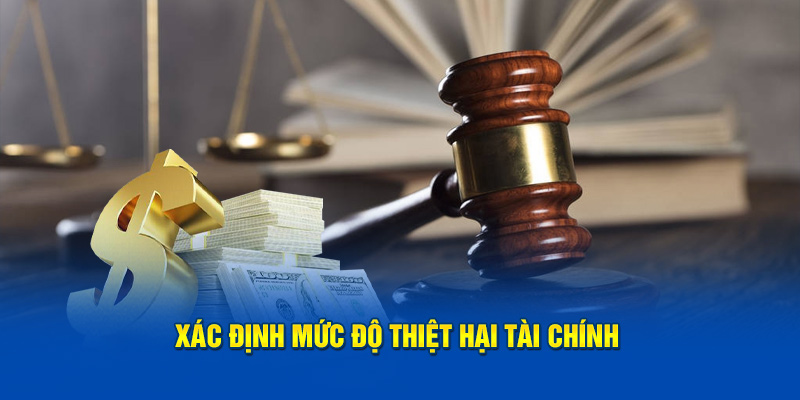 Xác định mức độ thiệt hại tài chính cho hành vi vi phạm